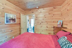 Near Snowmobiling: Secluded Harmony Cabin w/ Deck!