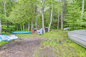 Secluded Harmony Cabin w/ Deck, Dock, Boats!