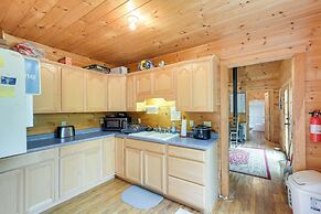Near Snowmobiling: Secluded Harmony Cabin w/ Deck!