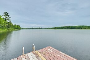 Secluded Harmony Cabin w/ Deck, Dock, Boats!
