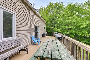 Secluded Harmony Cabin w/ Deck, Dock, Boats!
