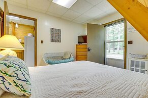 Long Lake Cabin w/ Kayaks, Private Beach & Dock!