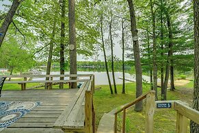Long Lake Cabin w/ Kayaks, Private Beach & Dock!