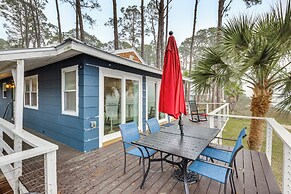 Carrabelle Retreat w/ Boat Dock + Views of Gulf!