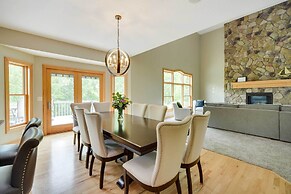 Riverfront Bliss in Rice Lake: Deck, Grill & Hike!
