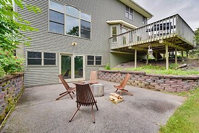Riverfront Bliss in Rice Lake: Deck, Grill & Hike!