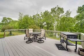 Riverfront Bliss in Rice Lake: Deck, Grill & Hike!