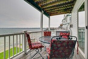 Beachfront Onekama Vacation Rental w/ Balcony!