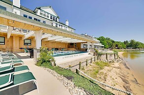 Beachfront Onekama Vacation Rental w/ Balcony!