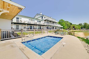 Beachfront Onekama Vacation Rental w/ Balcony!