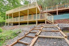 Secluded Mountain Cabin w/ Decks + Gazebo!