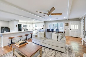 Deck & Views: Spacious Lake House Escape