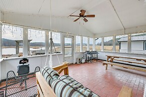 Deck & Views: Spacious Lake House Escape