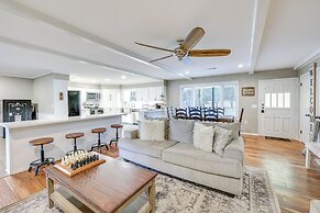 Deck & Views: Spacious Lake House Escape