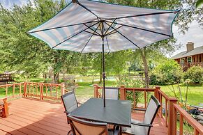 Deck, Grill & Fire Pit: Waterfront Texas Retreat