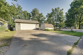 Delton Oasis Retreat w/ Lake Views & Deck!