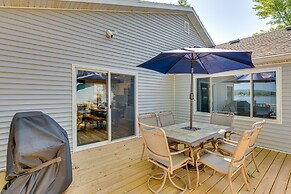 Waterfront Lodi Vacation Rental on Lake Wisconsin!