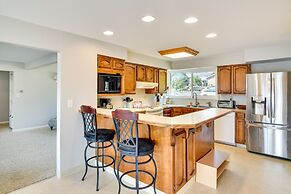 Serene Forest Grove Home w/ Deck & Stunning Views!