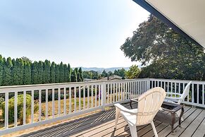 Serene Forest Grove Home w/ Deck & Stunning Views!