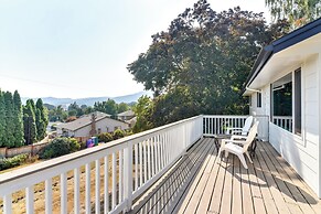 Serene Forest Grove Home w/ Deck & Stunning Views!