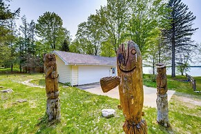 Waterfront Torch Lake Cottage w/ Dock & Fire Pit!