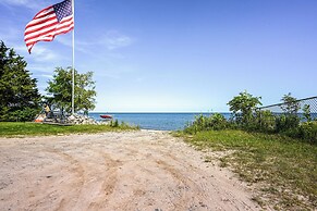 Au Gres Vacation Rental Cabin < 1 Mi to Lake Huron