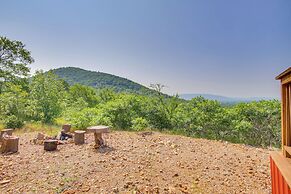 Cozy Lake Sardis Cabin w/ Stunning View!