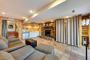 Waterfront Fox Lake Vacation Rental w/ Fire Pit!