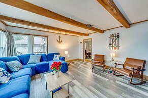 Waterfront Fox Lake Vacation Rental w/ Fire Pit!
