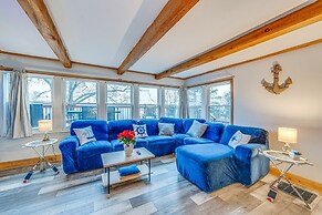 Waterfront Fox Lake Vacation Rental w/ Fire Pit!