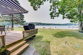 Lakefront Grant Cottage w/ Grill & Fire Pit!