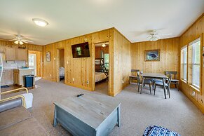 Lakefront Grant Cottage w/ Grill & Fire Pit!