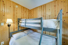 Lakefront Grant Cottage w/ Grill & Fire Pit!