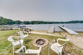 Lakefront Grant Cottage w/ Grill & Fire Pit!