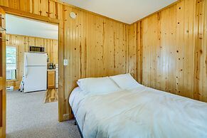 Lakefront Grant Cottage w/ Grill & Fire Pit!