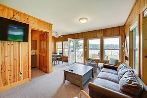Lakefront Grant Cottage w/ Grill & Fire Pit!