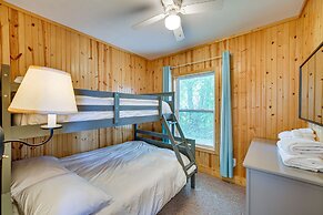 Lakefront Grant Cottage w/ Grill & Fire Pit!