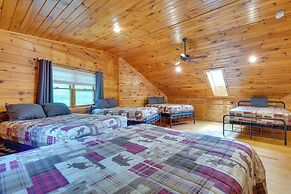 A-frame Log Home w/ Game Room Near Lake George!