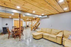 A-frame Log Home w/ Game Room Near Lake George!