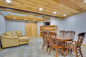 A-frame Log Home w/ Game Room Near Lake George!