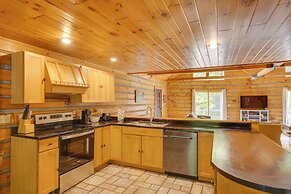A-frame Log Home w/ Game Room Near Lake George!