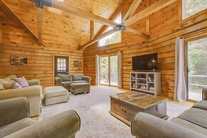 A-frame Log Home w/ Game Room Near Lake George!