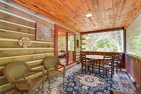 A-frame Log Home w/ Game Room Near Lake George!