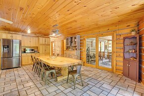 A-frame Log Home w/ Game Room Near Lake George!