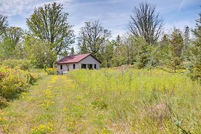 Pet-friendly Iron River Cabin With Fire Pit!