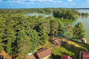 Lakefront Chetek Vacation Rental w/ Private Dock!