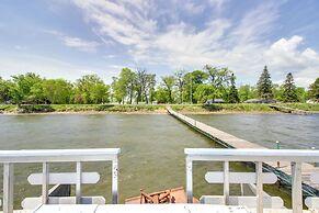 Boat + Fish on Mille Lacs Lake: Walleye Cabin