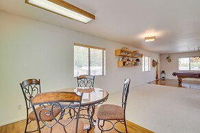 Charming Elko Home w/ Pool Table!