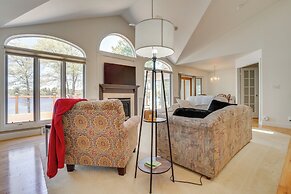 Spacious Lakefront New Auburn Home w/ Sunroom