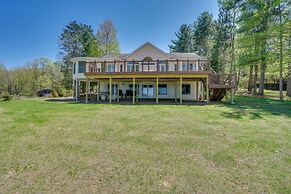 Spacious Lakefront New Auburn Home w/ Sunroom
